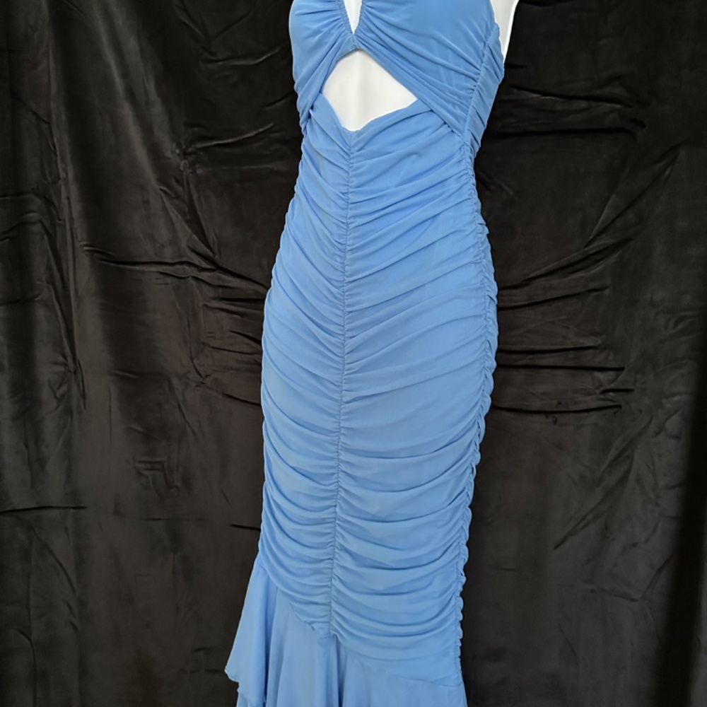 Revolve X Michael Costello Hilary Gown in Pale Blue size S - Picture 5 of 9